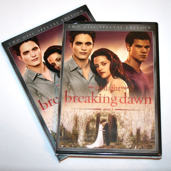 Other - 3/$18 or 5/$25🎬 The Twilight Saga: Breaking Dawn Part 1 - 2-Disc Special Ed DVD